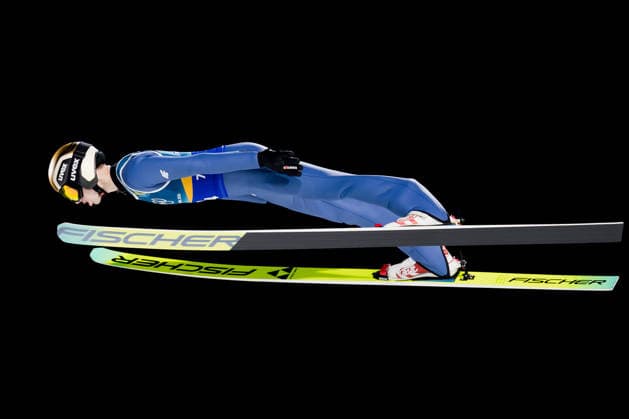 OLYMPICS - Winter Olympic Games, Olympische Spiele, Olympia, OS Milano Cortina 2026 PREDAZZO,ITALY,10.FEB.26 - OLYMPICS, Ski jumping, Skispringen, Ski, nordisch - Winter Olympic Games Milano Cortina 2026, normal hill, mixed team. Image shows Kacper Tomasiak (POL).  GEPAxpictures xMatthiasxTrinkl