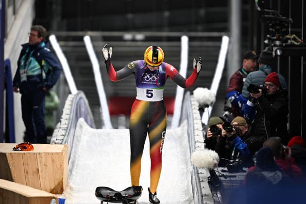 Milano Cortina 2026, Luge, Women, Single-seater, Disappointment for Merle Malou Fräbel