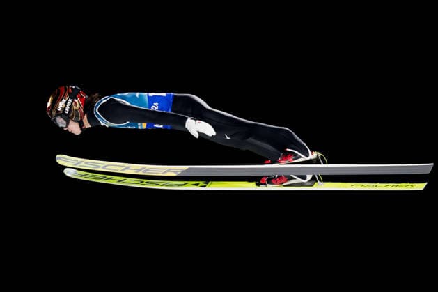 OLYMPICS - Winter Olympic Games, Olympische Spiele, Olympia, OS Milano Cortina 2026 PREDAZZO,ITALY,10.FEB.26 - OLYMPICS, Ski jumping, Skispringen, Ski, nordisch - Winter Olympic Games Milano Cortina 2026, normal hill, mixed team. Image shows Ren Nikaido (JPN).  GEPAxpictures xMatthiasxTrinkl