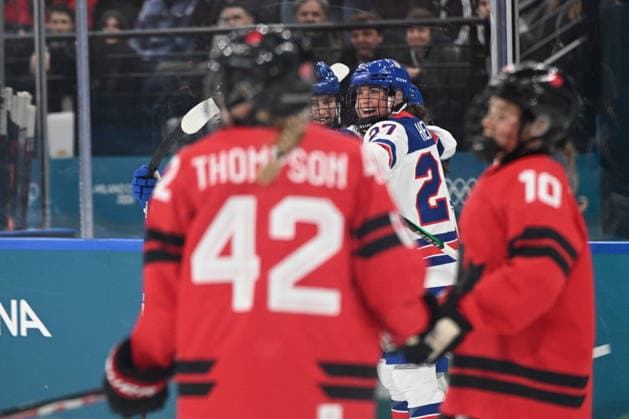 GIOCHI OLIMPICI - Olimpiadi Invernali Milano-Cortina 2026 - Ice hockey, Eishockey - CANADA vs USA MICO2026 captured at , Milano on 10.Feb.2026 by Filippo Tomasi Photography during Ice Hockey - CANADA vs USA, Olympic Winter games, Winterspiele,Spiele, Summer games Milano-Cortina 2026 in Milano, Italy, February 10 2026 Cortina D Ampezzo Italy  Copyright: xIPAxSport ABACAx