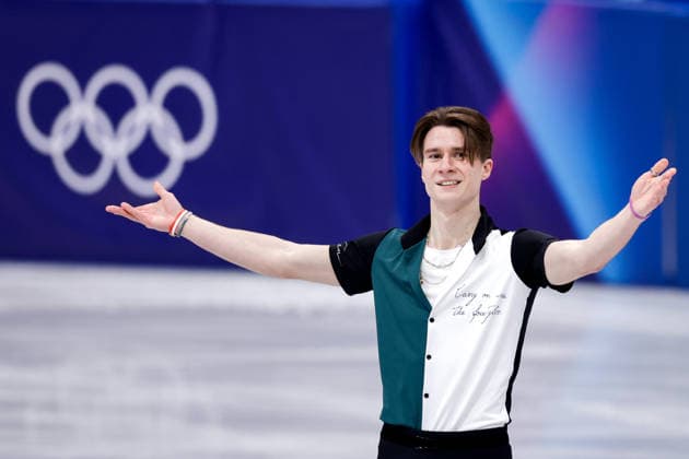 2026-02-10 Figure skating, Eiskunstlauf - Milano Cortina 2026 Winter Olympics - Day 4 MILAN, ITALY - FEBRUARY 10: Vladimir Samoilov of Poland competing in the Men Single Skating - Short Program during Day 4 of Figure Skating - Milano Cortina 2026 Winter Olympics at Milano Ice Skating Arena on February 10, 2026 in Milan, Italy. (Photo by Joris Verwijst BSR Agency) Milan Italy Content not available for redistribution in The Netherlands directly or indirectly through any third parties. Copyright: xBSRxAgencyx
