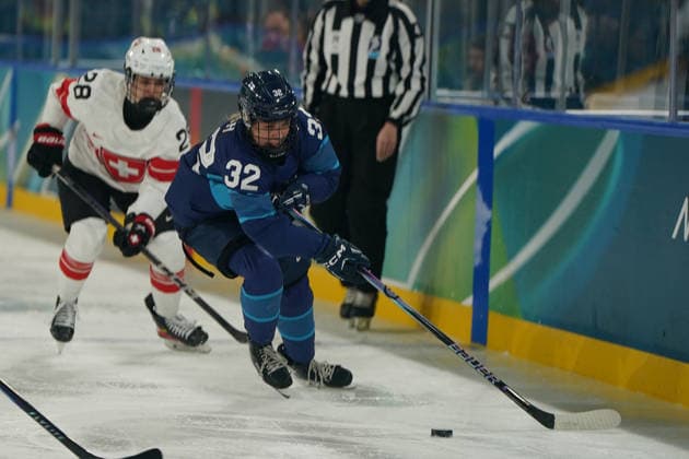 Milano Cortina, 2026 , Winter Olympic Games, Olympische Spiele, Olympia, OS Olympische Winter-Olympische spiele 2026 , Eishockey Frauen, Women s Preliminary Round Kanada vs USA Finnland-Schweiz, Finland-Switzerland Ice hockey, Eishockey Arena Rho Milano, Finland, Emilia Vesa Finnland, FIN Photocopyright Gladys Chai von der Laage *** Milano Cortina, 2026 , Winter Olympic Games, Olympic Winter Olympic Games 2026 , Ice Hockey Women, Women s Preliminary Round Canada vs USA Finland Switzerland, Finland Switzerland Ice Hockey Arena Rho Milano, Finland, Emilia Vesa Finland, FIN Photocopyright Gladys Chai von der Laage