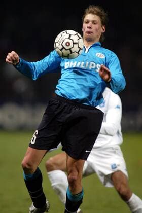 Football, UEFA Cup, AJ Auxerre - PSV Eindhoven 1:1