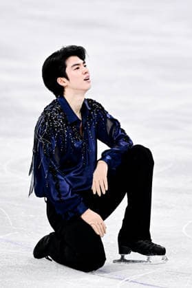 Junhwan CHA (KOR), during Men Single Skating Short Program, at the Olympic Winter games, Winterspiele,Spiele, Summer games Milano Cortina 2026, at Milano Ice Skating Arena, on February 10, 2026 in Milan, Italy. Noxthirdxpartyxsales  aflo_319261555