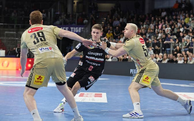 10 02 2026 Handball 1 Bundesliga DAIKIN HBL Season 2025 2026 20 Matchday HC Erlangen Metropolregion Nürnberg HCE TSV Hannover Burgdorf Die Recken DaMa xdaxmax Lukas Stutzke 39, TSV Hannover Burgdorf Sander Andreassen Overjordet 8, HC Erlangen HCE Justus Fischer 54, TSV Hannover Burgdorf