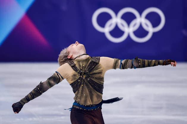2026-02-10 Figure skating, Eiskunstlauf - Milano Cortina 2026 Winter Olympics - Day 4 MILAN, ITALY - FEBRUARY 10: Ilia Malinin of United States of America competing in the Men Single Skating - Short Program during Day 4 of Figure Skating - Milano Cortina 2026 Winter Olympics at Milano Ice Skating Arena on February 10, 2026 in Milan, Italy. (Photo by Joris Verwijst BSR Agency) Milan Italy Content not available for redistribution in The Netherlands directly or indirectly through any third parties. Copyright: xBSRxAgencyx