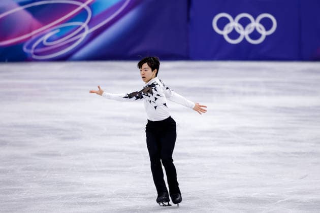 2026-02-10 Figure skating, Eiskunstlauf - Milano Cortina 2026 Winter Olympics - Day 4 MILAN, ITALY - FEBRUARY 10: Yuma Kagiyama of Japan competing in the Men Single Skating - Short Program during Day 4 of Figure Skating - Milano Cortina 2026 Winter Olympics at Milano Ice Skating Arena on February 10, 2026 in Milan, Italy. (Photo by Joris Verwijst BSR Agency) Milan Italy Content not available for redistribution in The Netherlands directly or indirectly through any third parties. Copyright: xBSRxAgencyx