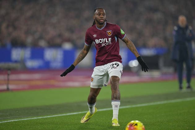 West Ham vs Man Utd Premier League Aaron Wan-Bissaka of West Ham United during the West Ham vs Manchester United, ManU Premier League match at the London Stadium Stratford. London The London Stadium UK Copyright: xMartinxDaltonx WestHam_vs_ManUtd_100226_MD_170
