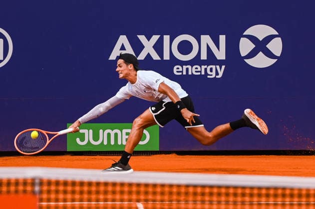 ATP_ARGENTINA_OPEN_2026 BUENOS AIRES, AR - 10.02.2026: ATP_ARGENTINA_OPEN_2026 - Buenos Aires, Argentina. 10 Feb 2026 . Action during the men& 39;s singles match of the Round of 32 of the Argentina Open 2026, at the Buenos Aires Lawn Tennis Club. (Photo: Lucas Mangi Fotoarena) x2881926x  LucasxMangi