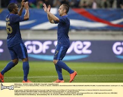 Football, International, France - Estonia 4:0