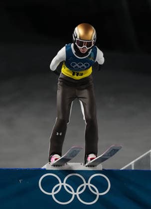 260210 -- PREDAZZO, Feb. 10, 2026 -- Nika Prevc of Slovenia competes during the trial round match of Ski jumping, Skispringen, Ski, nordisch mixed team at the Milan-Cortina 2026 Olympic Winter games, Winterspiele,Spiele, Summer games in Predazzo, Italy, Feb. 10, 2026. MICO2026ITALY-PREDAZZO-OLYMPIC WINTER GAMES-SKI JUMPING-MIXED TEAM MengxYongmin  (MICO2026)ITALY-PREDAZZO-OLYMPIC WINTER GAMES-SKI JUMPING-MIXED TEAM IMAGO MengxYongmin  imago images 0847274464