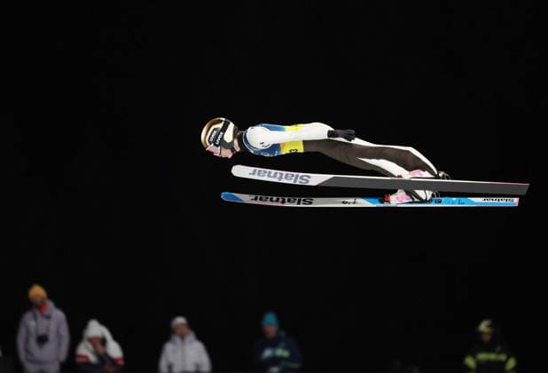 260210 -- PREDAZZO, Feb. 10, 2026 -- Nika Prevc of Slovenia competes during the trial round match of Ski jumping, Skispringen, Ski, nordisch mixed team at the Milan-Cortina 2026 Olympic Winter games, Winterspiele,Spiele, Summer games in Predazzo, Italy, Feb. 10, 2026. MICO2026ITALY-PREDAZZO-OLYMPIC WINTER GAMES-SKI JUMPING-MIXED TEAM HuangxWei  (MICO2026)ITALY-PREDAZZO-OLYMPIC WINTER GAMES-SKI JUMPING-MIXED TEAM IMAGO HuangxWei  imago images 0847274499