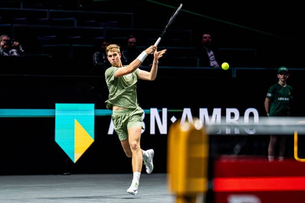 2026-02-11 ABN AMRO Open - Day Three ROTTERDAM, NETHERLANDS - FEBRUARY 11: Thijs Boogaard competing during Day Three of the ABN AMRO Open at Rotterdam Ahoy on February 11, 2026 in Rotterdam, Netherlands. (Photo by Gabriel Calvino Alonso BSR Agency) Rotterdam Netherlands Content not available for redistribution in The Netherlands directly or indirectly through any third parties. Copyright: xBSRxAgencyx