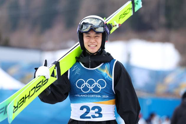 Ryota Yamamoto (JPN), FEBRUARY 11, 2026 - Nordic Combined : Individual NH 10km during the Milano Cortina 2026 Olympic Winter games, Winterspiele,Spiele, Summer games at Predazzo Ski jumping, Skispringen, Ski, nordisch Stadium in Predazzo, Italy. Noxthirdxpartyxsales  aflo_319320251