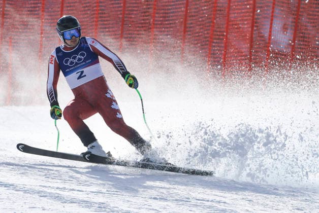 OLYMPICS - Winter Olympic Games, Olympische Spiele, Olympia, OS Milano Cortina 2026 BORMIO,ITALY,11.FEB.26 - OLYMPICS, ALPINE SKIING - Winter Olympic Games Milano Cortina 2026, Super G, men. Image shows James Crawford (CAN).  GEPAxpictures xWolfgangxGrebien