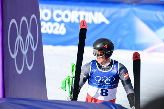 OLYMPICS - Winter Olympic Games, Olympische Spiele, Olympia, OS Milano Cortina 2026 BORMIO,ITALY,11.FEB.26 - OLYMPICS, ALPINE SKIING - Winter Olympic Games Milano Cortina 2026, Super G, men. Image shows Raphael Haaser (AUT).  GEPAxpictures xWolfgangxGrebien