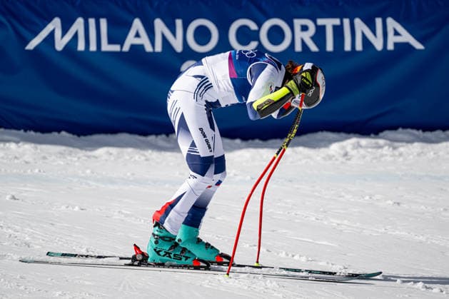XXV Winter Olympic Games, Olympische Spiele, Olympia, OS in Bormio, Italy, on February 11, 2026. Men s super-G race. Czech Jan Zabystran. (CTKxPhoto DavidxTanecek) CTKPhotoP2026021103626  CTKPhotoP2026021103626