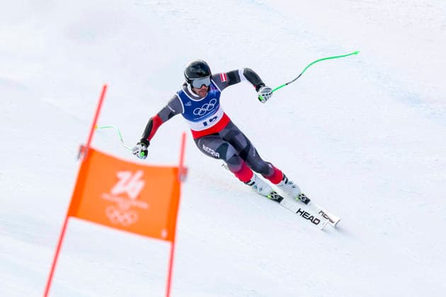 OLYMPICS - Winter Olympic Games, Olympische Spiele, Olympia, OS Milano Cortina 2026 BORMIO,ITALY,11.FEB.26 - OLYMPICS, ALPINE SKIING - Winter Olympic Games Milano Cortina 2026, Super G, men. Image shows Vincent Kriechmayr (AUT).  GEPAxpictures xHaraldxSteiner