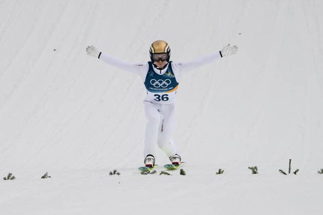 Johannes Lamparter ( ?sterreich ), Nordic Combined Individual Men, Milano Cortina 2026 Olympic Games, Olympische Spiele, Olympia, OS 11-02-2026 *** Johannes Lamparter Austria , Nordic Combined Individual Men, Milano Cortina 2026 Olympic Games 11 02 2026 Copyright: HMBxMedia MarcxNiemeyer
