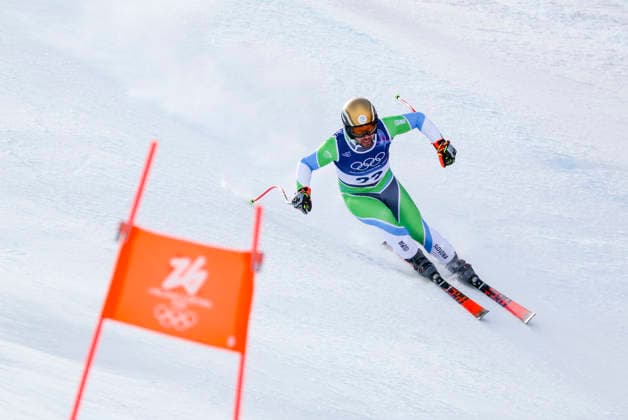 OLYMPICS - Winter Olympic Games, Olympische Spiele, Olympia, OS Milano Cortina 2026 BORMIO,ITALY,11.FEB.26 - OLYMPICS, ALPINE SKIING - Winter Olympic Games Milano Cortina 2026, Super G, men. Image shows Martin Cater (SLO).  GEPAxpictures xHaraldxSteiner