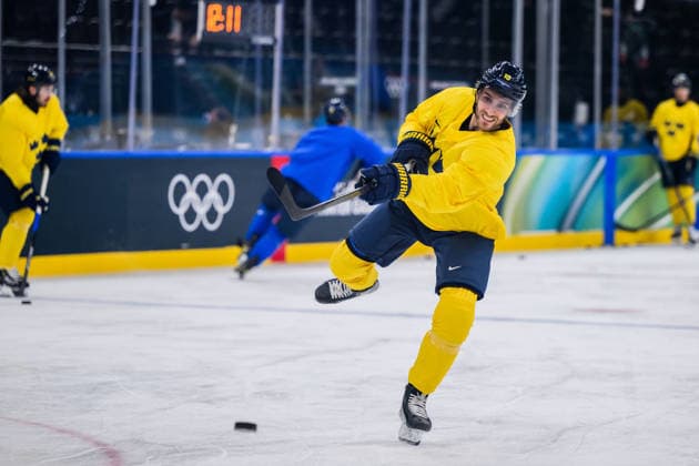 Milano Cortina 2026, ice hockey, Sweden national team training