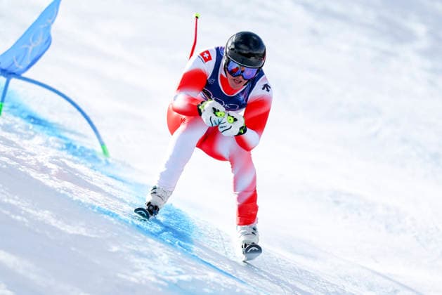 OLYMPICS - Winter Olympic Games, Olympische Spiele, Olympia, OS Milano Cortina 2026 BORMIO,ITALY,11.FEB.26 - OLYMPICS, ALPINE SKIING - Winter Olympic Games Milano Cortina 2026, Super G, men. Image shows Franjo von Allmen (SUI).  GEPAxpictures xHaraldxSteiner