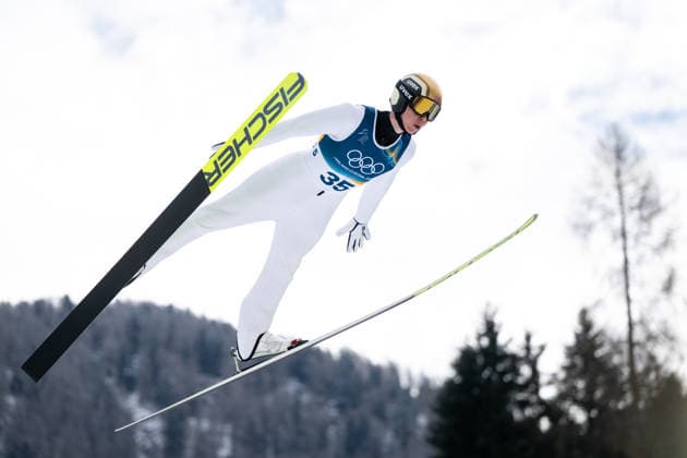 OFTEBRO Jens Luraas (Norwegen), ITA, Olympische Spiele Milano Cortina 2026, Olympia, Nordische Kombination 10 km Gundersen, Skispringen Normalschanze, 11.02.2026 ITA, Olympische Spiele Milano Cortina 2026, Olympia, Nordische Kombination 10 km Gundersen, 11.02.2026 Predazzo *** OFTEBRO Jens Luraas Norway , ITA, Olympic Games Milano Cortina 2026, Olympic Games, Nordic Combined 10 km Gundersen, Ski Jumping Normal Hill, 11 02 2026 ITA, Olympic Games Milano Cortina 2026, Olympic Games, Nordic Combined 10 km Gundersen, 11 02 2026 Predazzo Copyright: xEibner-Pressefoto Memmlerx EP_MMR