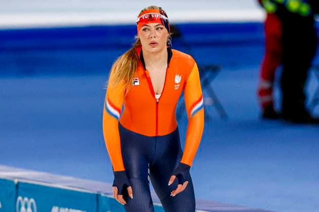 Jutta Leerdam of the Netherlands looks on Training and Practice, Milano Cortina 2026 Winter Olympics: Day 5, Speed skating, Eisschnelllauf - Milano Cortina 2026 Winter Olympics: Day 5, Milano Speed Skating Stadium, February 11, 2026, Milan, Italy.