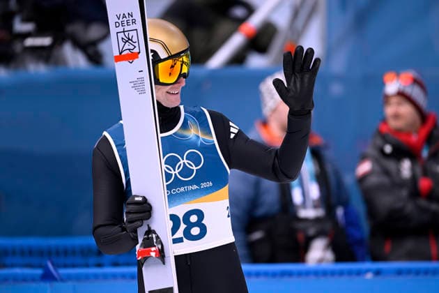 GEIGER Vinzenz Team GER Ski Springen Nordische Kombination in Predazzo Olympics - Olympische Winterspiele 2026 Mailand - Cortina 06 - 22 Februar 2026 in Italien am 11.02.2026 in Predazzo *** GEIGER Vinzenz Team GER Ski Jumping Nordic Combined in Predazzo Olympics Olympic Winter Games 2026 Milan Cortina 06 22 February 2026 in Italy on 11 02 2026 in Predazzo Copyright: xx