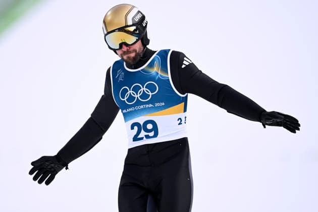 RYDZEK Johannes Team GER Ski Springen Nordische Kombination in Predazzo Olympics - Olympische Winterspiele 2026 Mailand - Cortina 06 - 22 Februar 2026 in Italien am 11.02.2026 in Predazzo *** RYDZEK Johannes Team GER Ski Jumping Nordic Combined in Predazzo Olympics Olympic Winter Games 2026 Milan Cortina 06 22 February 2026 in Italy on 11 02 2026 in Predazzo Copyright: xx