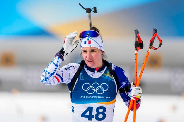 Winter Olympics in Milan Cortina 2026 Anterselva, Italy 20260211. Julia Simon from France during the shooting in Anterselva before the women s 15 km biathlon at the Winter Olympics in Milan Cortina 2026. Photo: Heiko Junge NTB Anterselva Italy EDITORIAL USE ONLY. RESTRICTED USE FOR BETTING COMPANIES Ref:_SPOCtEP6zHg_os.jpg *** Winter Olympics in Milan Cortina 2026 Anterselva, Italy 20260211 Julia Simon from France during the shooting in Anterselva before the women s 15 km biathlon at the Winter Olympics in Milan Cortina 2026 Photo Heiko Junge NTB Anterselva Italy EDITORIAL USE ONLY RESTRICTED USE FOR BETTING COMPANIES  Copyright: xHeikoxJungex xNTBx