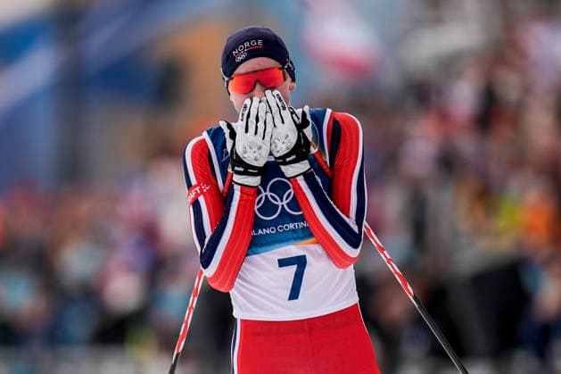Winter Olympics in Milan Cortina 2026 Val di Fiemme, Italy 20260211. Jens Luraas Oftebro from Norway cheers during the combined 10 km individual Gundersen on Lago de Tesero during the Winter Olympics in Milano Cortina 2026. Photo: Terje Pedersen NTB Val di Fiemme Italy EDITORIAL USE ONLY. RESTRICTED USE FOR BETTING COMPANIES Ref:_SPOlzOfvbgFeXo.jpg *** Winter Olympics in Milan Cortina 2026 Val di Fiemme, Italy 20260211 Jens Luraas Oftebro from Norway cheers during the combined 10 km individual Gundersen on Lago de Tesero during the Winter Olympics in Milano Cortina 2026 Photo Terje Pedersen NTB Val di Fiemme Italy EDITORIAL USE ONLY RESTRICTED USE FOR BETTING COMPANIES  Copyright: xTerjexPedersenx xNTBx