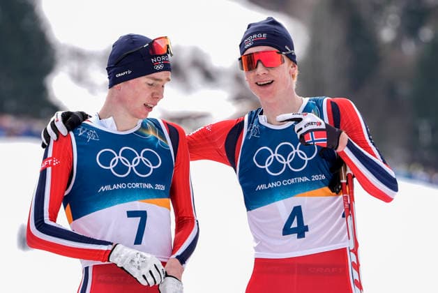 Winter Olympics in Milan Cortina 2026 Val di Fiemme, Italy 20260211. Jens Luraas Oftebro Einar Luraas Oftebro from Norway during the combined 10 km individual Gundersen on Lago de Tesero during the Winter Olympics in Milano Cortina 2026. Photo: Terje Pedersen NTB Val di Fiemme Italy EDITORIAL USE ONLY. RESTRICTED USE FOR BETTING COMPANIES Ref:_SPOCj0IAcHr4Qs.jpg *** Winter Olympics in Milan Cortina 2026 Val di Fiemme, Italy 20260211 Jens Luraas Oftebro Einar Luraas Oftebro from Norway during the combined 10 km individual Gundersen on Lago de Tesero during the Winter Olympics in Milano Cortina 2026 Photo Terje Pedersen NTB Val di Fiemme Italy EDITORIAL USE ONLY RESTRICTED USE FOR BETTING COMPANIES  Copyright: xTerjexPedersenx xNTBx