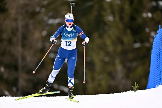 ANTERSELVA, ITALIEN 20260211 Inka Hämäläinen, Finland, under damernas 15 km distanslopp i skidskytte i Anterselva under vinter-OS i Milano Cortina, Italien. *** Bilden ingar i SPORTPAKET. För övriga BETALBILD *** ANTERSELVA ITALIEN x10050x *** ANTERSELVA, ITALY 20260211 Inka Hämäläinen, Finland, during the womens 15 km biathlon distance race in Anterselva during the Winter Olympics in Milan Cortina, Italy Picture in SPORT PACKAGE For others PAY PICTURE ANTERSELVA ITALY x10050x  Copyright: xPontusxLundahl TTx OS 2026 SKIDSKYTTE 15 KM DAMER