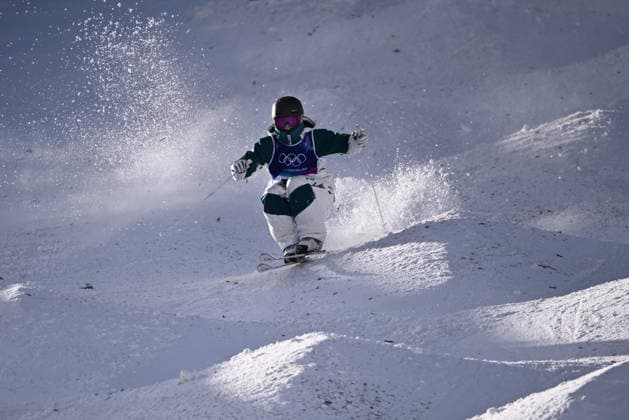 2026 WINTER Olympic Games, Olympische Spiele, Olympia, OS Charlotte Wilson of Australia in action during the Freestyle Skiing Women™s Moguls final run 1 at the Livigno aerials and moguls park on day 5 of the 2026 Milano Cortina Winter Olympic Games in Sondrio, Italy, Wednesday, February 11, 2026. ( NO ARCHIVING, EDITORIAL USE ONLY MILANO LOMBARDY ITALY  Copyright: xDANxHIMBRECHTSx 20260212171748631061