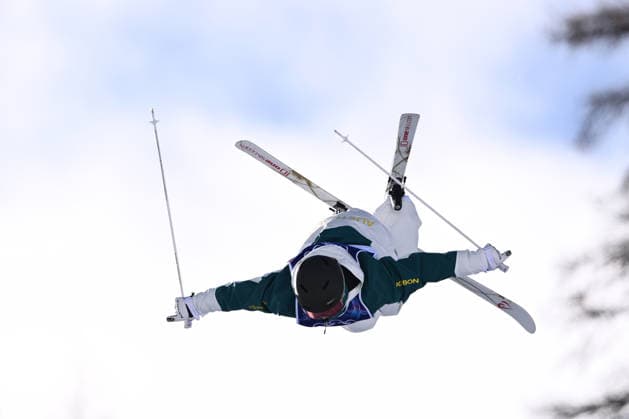 2026 WINTER Olympic Games, Olympische Spiele, Olympia, OS Charlotte Wilson of Australia in action during the Freestyle Skiing Women™s Moguls final run 1 at the Livigno aerials and moguls park on day 5 of the 2026 Milano Cortina Winter Olympic Games in Sondrio, Italy, Wednesday, February 11, 2026. ( NO ARCHIVING, EDITORIAL USE ONLY MILANO LOMBARDY ITALY  Copyright: xDANxHIMBRECHTSx 20260212179406741820