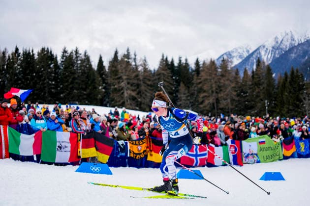 Winter Olympics in Milan Cortina 2026 Anterselva, Italy 20260211. Lou Jeanmonnot from France during the women s 15 km normal distance biathlon at the Winter Olympics in Milan Cortina 2026. Photo: Heiko Junge NTB Anterselva Italy EDITORIAL USE ONLY. RESTRICTED USE FOR BETTING COMPANIES Ref:_SPOXEKrafZCmD8.jpg *** Winter Olympics in Milan Cortina 2026 Anterselva, Italy 20260211 Lou Jeanmonnot from France during the women s 15 km normal distance biathlon at the Winter Olympics in Milan Cortina 2026 Photo Heiko Junge NTB Anterselva Italy EDITORIAL USE ONLY RESTRICTED USE FOR BETTING COMPANIES  Copyright: xHeikoxJungex xNTBx