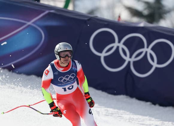 Milano Cortina 2026 - XXV Olympic Winter games, Winterspiele,Spiele, Summer games Bormio - Italy Alpine skiing - Men s SuperG Image Show: Silver Medal ODERMATT Marco (SUI)  Copyright: xSergioxBisi IPAxSportx xipa-agency.netx xx IPA_71314153 IPA_Agency_IPA71314153
