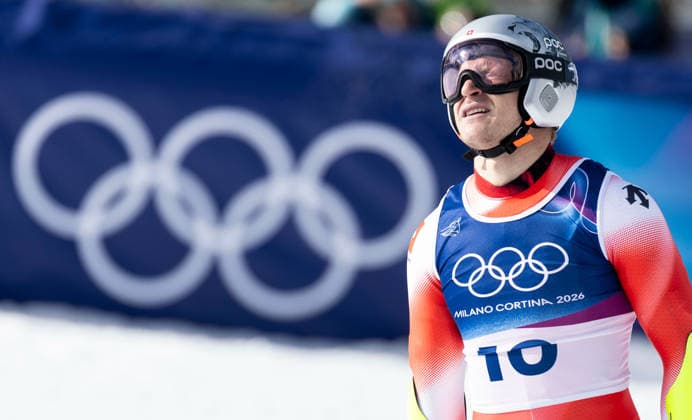 OLYMPICS - Winter Olympic Games, Olympische Spiele, Olympia, OS Milano Cortina 2026 BORMIO,ITALY,11.FEB.26 - OLYMPICS, ALPINE SKIING - Winter Olympic Games Milano Cortina 2026, Super G, men. Image shows Marco Odermatt (SUI).  GEPAxpictures xWolfgangxGrebien