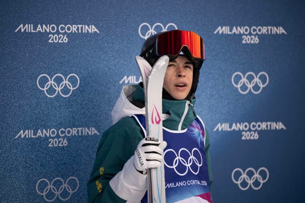 2026 WINTER Olympic Games, Olympische Spiele, Olympia, OS Jakara Anthony of Australia following her first run in the Freestyle Skiing Women™s Moguls final at the Livigno aerials and moguls park on day 5 of the 2026 Milano Cortina Winter Olympic Games in Sondrio, Italy, Wednesday, February 11, 2026. ( NO ARCHIVING, EDITORIAL USE ONLY MILANO LOMBARDY ITALY  Copyright: xDANxHIMBRECHTSx 20260212149254912310