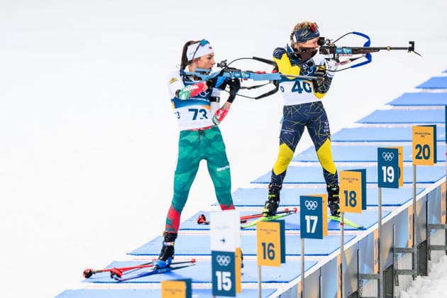 260211 Maria Zdravkova of Bulgaria and Anna Magnusson of Sweden competes in women s biathlon 15 km individual during day 5 of the 2026 Winter Olympics on February 11, 2026 in Anterselva. Photo: Joel Marklund BILDBYRAN kod JM JM0789 skidskytte biathlon skiskyting Olympic Games, Olympische Spiele, Olympia, OS olympics winter olympics os ol olympiska spel vinter-os olympiske leker milano cortina 2026 milan cortina 2026 milano cortina 2026 olympic games milano cortina 2026 winter olympic games milano cortina-os milano cortina-ol vinter-ol 5 bbeng individual 15 km dam women kvinner Sweden sverige *** 260211 Maria Zdravkova of Bulgaria and Anna Magnusson of Sweden competes in women s biathlon 15 km individual during day 5 of the 2026 Winter Olympics on February 11, 2026 in Anterselva Photo Joel Marklund BILDBYRAN kod JM JM0789 biathlon biathlon olympic games olympics winter olympics os ol olympiska spel vinter os olympiske leker milano cortina 2026 milan cortina 2026 milano cortina 2026 olympic games milano cortina 2026 winter olympic games milano cortina os milano cortina ol vinter ol 5 bbeng individual 15 km dam kvinner Sweden sverige  Copyright: JOELxMARKLUND BB260211JM022