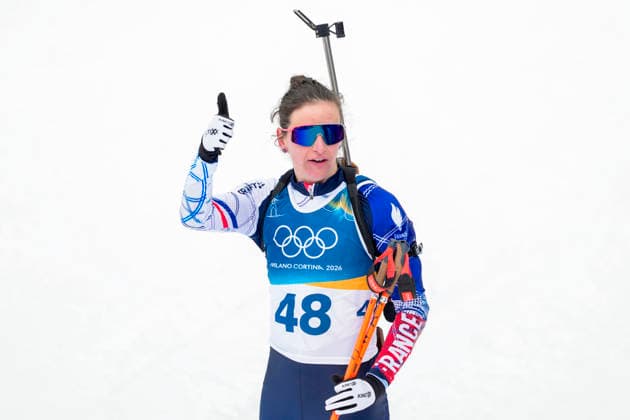Winter Olympics in Milan Cortina 2026 Anterselva, Italy 20260211. Julia Simon from France during the women s 15 km normal distance biathlon at the Winter Olympics in Milan Cortina 2026. Photo: Heiko Junge NTB Anterselva Italy EDITORIAL USE ONLY. RESTRICTED USE FOR BETTING COMPANIES Ref:_SPOQ5ed3q2sZEQ.jpg *** Winter Olympics in Milan Cortina 2026 Anterselva, Italy 20260211 Julia Simon from France during the women s 15 km normal distance biathlon at the Winter Olympics in Milan Cortina 2026 Photo Heiko Junge NTB Anterselva Italy EDITORIAL USE ONLY RESTRICTED USE FOR BETTING COMPANIES  Copyright: xHeikoxJungex xNTBx