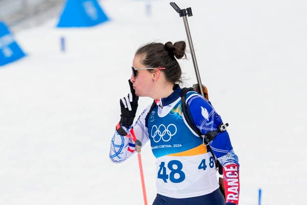 Winter Olympics in Milan Cortina 2026 Anterselva, Italy 20260211. Julia Simon from France during the women s 15 km normal distance biathlon at the Winter Olympics in Milan Cortina 2026. Photo: Heiko Junge NTB Anterselva Italy EDITORIAL USE ONLY. RESTRICTED USE FOR BETTING COMPANIES Ref:_SPOyPOUn0IPBT4.jpg *** Winter Olympics in Milan Cortina 2026 Anterselva, Italy 20260211 Julia Simon from France during the women s 15 km normal distance biathlon at the Winter Olympics in Milan Cortina 2026 Photo Heiko Junge NTB Anterselva Italy EDITORIAL USE ONLY RESTRICTED USE FOR BETTING COMPANIES  Copyright: xHeikoxJungex xNTBx