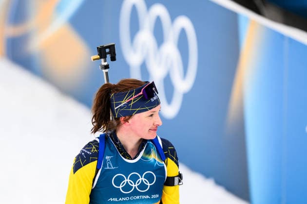 260211 Linn Gestblom of Sweden after the women s biathlon 15 km individual during day 5 of the 2026 Winter Olympics on February 11, 2026 in Anterselva. Photo: Mathias Bergeld BILDBYRAN kod MB JM0789 skidskytte biathlon skiskyting Olympic Games, Olympische Spiele, Olympia, OS olympics winter olympics os ol olympiska spel vinter-os olympiske leker milano cortina 2026 milan cortina 2026 milano cortina 2026 olympic games milano cortina 2026 winter olympic games milano cortina-os milano cortina-ol vinter-ol 5 bbeng individual 15 km dam women kvinner Sweden sverige *** 260211 Linn Gestblom of Sweden after the women s biathlon 15 km individual during day 5 of the 2026 Winter Olympics on February 11, 2026 in Anterselva Photo Mathias Bergeld BILDBYRAN code MB JM0789 biathlon biathlon olympic games olympics olympics winter olympics os ol olympiska spel vinter os olympiske leker milano cortina 2026 milan cortina 2026 milano cortina 2026 olympic games milano cortina 2026 winter olympic games milano cortina os milano cortina ol vinter ol 5 bbeng individual 15 km dam women kvinner Sweden sverige  Copyright: MATHIASxBERGELD BB260211MB076