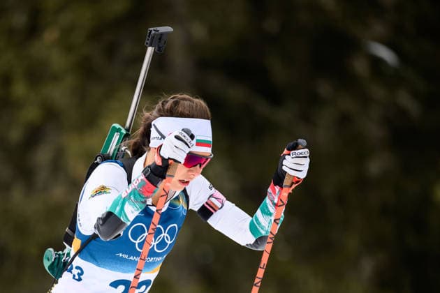 260211 Lora Hristova of Bulgaria competes in women s biathlon 15 km individual during day 5 of the 2026 Winter Olympics on February 11, 2026 in Anterselva. Photo: Mathias Bergeld BILDBYRAN kod MB JM0789 skidskytte biathlon skiskyting Olympic Games, Olympische Spiele, Olympia, OS olympics winter olympics os ol olympiska spel vinter-os olympiske leker milano cortina 2026 milan cortina 2026 milano cortina 2026 olympic games milano cortina 2026 winter olympic games milano cortina-os milano cortina-ol vinter-ol 5 bbeng individual 15 km dam women kvinner *** 260211 Lora Hristova of Bulgaria competes in women s biathlon 15 km individual during day 5 of the 2026 Winter Olympics on February 11, 2026 in Anterselva Photo Mathias Bergeld BILDBYRAN code MB JM0789 biathlon biathlon olympic games olympics olympics winter olympics os ol olympiska spel vinter os olympiske leker milano cortina 2026 milan cortina 2026 milano cortina 2026 olympic games milano cortina 2026 winter olympic games milano cortina os milano cortina ol vinter ol 5 bbeng individual 15 km dam women kvinner  Copyright: MATHIASxBERGELD BB260211MB080