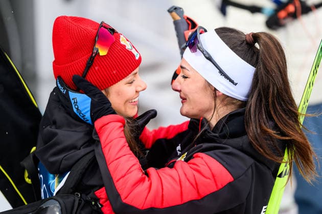 260211 Lora Hristova of Bulgaria celebrates after the women s biathlon 15 km individual during day 5 of the 2026 Winter Olympics on February 11, 2026 in Anterselva. Photo: Mathias Bergeld BILDBYRAN kod MB JM0789 skidskytte biathlon skiskyting Olympic Games, Olympische Spiele, Olympia, OS olympics winter olympics os ol olympiska spel vinter-os olympiske leker milano cortina 2026 milan cortina 2026 milano cortina 2026 olympic games milano cortina 2026 winter olympic games milano cortina-os milano cortina-ol vinter-ol 5 bbeng individual 15 km dam women kvinner jubel *** 260211 Lora Hristova of Bulgaria celebrates after the women s biathlon 15 km individual during day 5 of the 2026 Winter Olympics on February 11, 2026 in Anterselva Photo Mathias Bergeld BILDBYRAN code MB JM0789 biathlon biathlon olympic games olympics olympics winter olympics os ol olympiska spel vinter os olympiske leker milano cortina 2026 milan cortina 2026 milano cortina 2026 olympic games milano cortina 2026 winter olympic games milano cortina os milano cortina ol vinter ol 5 bbeng individual 15 km dam women kvinner jubel  Copyright: MATHIASxBERGELD BB260211MB083