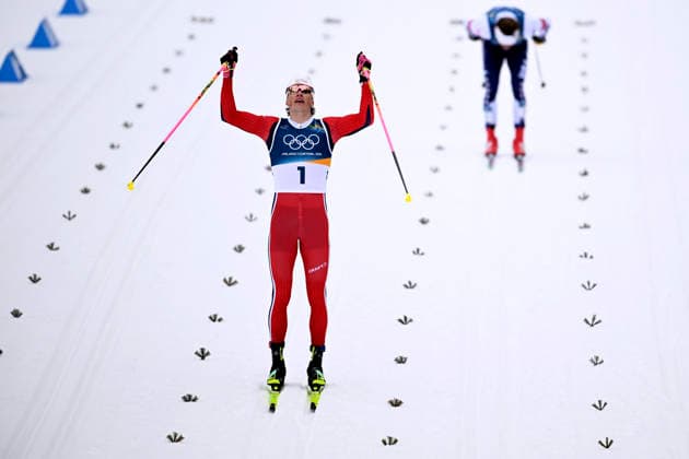 KLAEBO Johannes Team NOR Olympiasieger Ski Langlauf der Maenner Sprint Olympics - Olympische Winterspiele 2026 Mailand - Cortina 06 - 22 Februar 2026 in Italien am 10.02. 2026 in Tesero *** KLAEBO Johannes Team NOR Olympic Champion Mens Cross-Country Skiing Sprint Olympics Winter Olympics 2026 Milan Cortina 06 22 February 2026 in Italy on 10 02 2026 in Tesero Copyright: xx