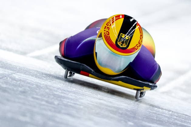 OLYMPICS - Winter Olympic Games, Olympische Spiele, Olympia, OS Milano Cortina 2026 CORTINA D AMPEZZO,ITALY,11.FEB.26 - OLYMPICS, SKELETON - Winter Olympic Games Milano Cortina 2026, women, training. Image shows Hannah Neise (GER).  GEPAxpictures xMaticxKlansek