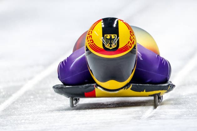 OLYMPICS - Winter Olympic Games, Olympische Spiele, Olympia, OS Milano Cortina 2026 CORTINA D AMPEZZO,ITALY,11.FEB.26 - OLYMPICS, SKELETON - Winter Olympic Games Milano Cortina 2026, women, training. Image shows Susanne Kreher (GER).  GEPAxpictures xMaticxKlansek