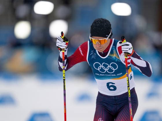 OLYMPICS - Winter Olympic Games, Olympische Spiele, Olympia, OS Milano Cortina 2026 TESERO,ITALY,11.FEB.26 - OLYMPICS, NORDIC SKIING, NORDIC COMBINED, CROSS COUNTRY - Winter Olympic Games Milano Cortina 2026, 10km Gundersen, men. Image shows Johannes Lamparter (AUT).  GEPAxpictures xOliverxLerch
